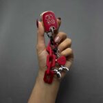 کاور ریموت سایپا (پراید و تیبا و کوییک) طرح براق با بند ست سگ بادکنکی