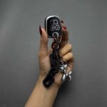 کاور ریموت سایپا (پراید و تیبا و کوییک) طرح براق با بند ست سگ بادکنکی - Image 4