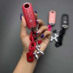 کاور ریموت مزدا 3 کیلس طرح چرم با بند ست سگ بادکنکی - Image 2