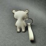 آویز سرکلیدی چرم طبیعی خرس - Image 7