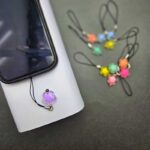 آویز موبایل گل مخملی - Image 3
