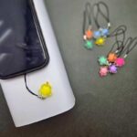 آویز موبایل گل مخملی - Image 5