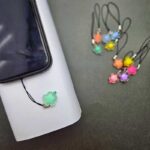 آویز موبایل گل مخملی - Image 6