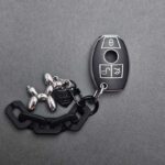 کاور ریموت بنز سری اس طرح چرم با بند فانتزی - Image 3