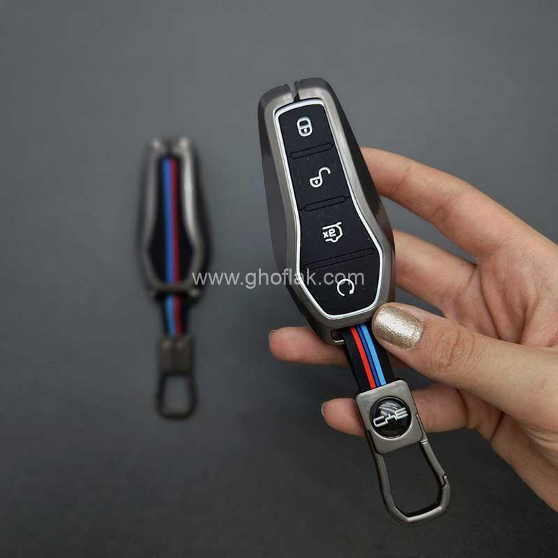 بی-وای-دی-فلزی02 کاور ریموت بی وای دی سانگ پلاس دور فلزی - Image 1