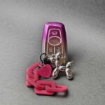 کاور ریموت تارا اتومات و دنا اتومات کیلس با بند ست طرح پینک - Image 2