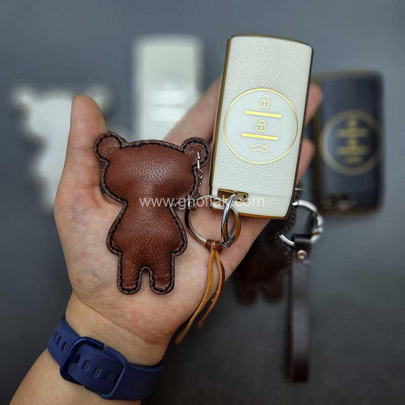 تیگو-7-طرح-چرم-با-بند-ست-چرم-طبیعی-02 کاور ریموت تیگو 7 - ایکس 55 - ایکس 33 و ایکس 22 کیلس طرح چرم با بند ست چرم طبیعی - Image 1