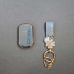 کاور ریموت آریزو و تیگو ریموت کوچک طرح براق با بند ست نگین دار - Image 2