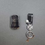 کاور ریموت آریزو و تیگو ریموت کوچک طرح براق با بند ست نگین دار - Image 4