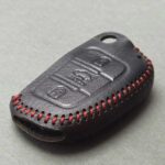 کاور ریموت جک جی 4 - چری ام وی ام ایکس 22 - ایکس 33 کلید تاشو چرم دست دوز