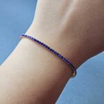 دست بند زنانه استیل مشکی مدل تنيس - Image 4