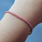 دست بند زنانه استیل مشکی مدل تنيس - Image 6