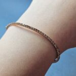 دست بند زنانه استیل مشکی مدل تنيس - Image 8