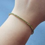 دست بند زنانه استیل مشکی مدل تنيس - Image 12