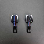 کاور ریموت دنا و سمند سورن فلزی دو رنگ سفید مشکی - Image 5