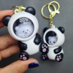 سرکلیدی خرس فضا نورد چراغ دار - Image 2