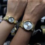 ساعت مچی استیل کاسیو ست زنانه مردانه - Image 3