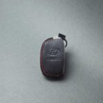 کاور ریموت هیوندایی کلید تاشو 3 دکمه چرم دست دوز - Image 2