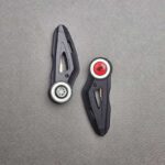 کلید تاشو موتور حلقه سفید شیار چپ | کلید تاشو موتورسیکلت Yamaha و Honda