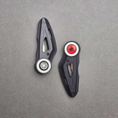 کلید تاشو موتور حلقه سفید شیار چپ | کلید تاشو موتورسیکلت Yamaha و Honda