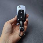 کاور ریموت پژو 405 و پارس کلید تاشو فلزی طرح پرایم - Image 3