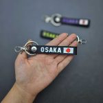 آویز اوزاکا پرچم ژاپن سیلیکونی - Image 3