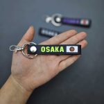 آویز اوزاکا پرچم ژاپن سیلیکونی - Image 4