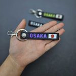 آویز اوزاکا پرچم ژاپن سیلیکونی - Image 5