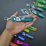 آویز موتور هوندا پرچمی سیلیکونی رنگی - Image 7