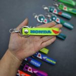 آویز موتور هوندا پرچمی سیلیکونی رنگی - Image 9