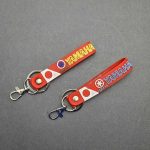 آویز موتور یاماها پرچمی سیلیکونی قرمز