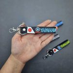 آویز موتور یاماها پرچمی سیلیکونی مشکی - Image 5