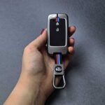 کاور ریموت تویوتا لندکروز و پرادو و آریون دورفلزی دو دکمه