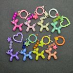 سرکلیدی سگ سرامیکی براق