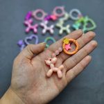 سرکلیدی سگ سرامیکی براق - Image 3