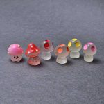 فیگور قارچ شب تاب دکوراتیو