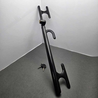 قفل فرمان و پدال چهار کاره سایز کوچک کلید چهار پر