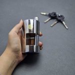 قفل کتابی کیاکو مدل بیضی کلید هیدرودیسکی سایز 95 ضد اسید - Image 5