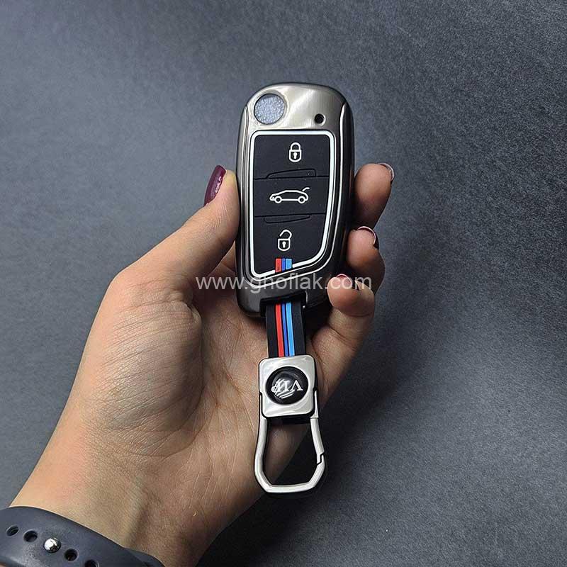 کا-دی-فلزی-02 کاور ریموت کادی دزدگیر کلید تاشو فلزی - Image 1