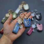 کاور ریموت سایپا ( پراید - تیبا - کوییک ) طرح براق با بند نگین دار - Image 5