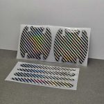 برچسب ضدخش زیر دستگیره و لبه درب خودرو | ژله‌ای طرح کربن - Image 7