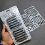 برچسب ضدخش زیر دستگیره و لبه درب خودرو | ژله‌ای طرح کربن