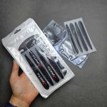 برچسب ضدخش زیر دستگیره و لبه درب خودرو | ژله‌ای طرح کربن اسپرت - Image 6