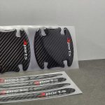 برچسب ضدخش زیر دستگیره و لبه درب خودرو | ژله‌ای طرح کربن اسپرت - Image 7