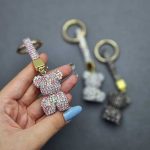 سرکلیدی فول نگین تدی نشسته - Image 3