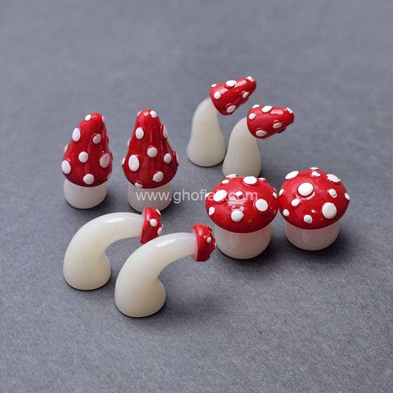 فیگور-قارچ-خال-دار-شب-تاب-دکوراتیو-01 فیگور قارچ خال دار شب تاب دکوراتیو - Image 1