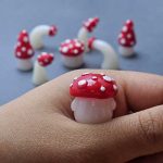 فیگور قارچ خال دار شب تاب دکوراتیو - Image 6