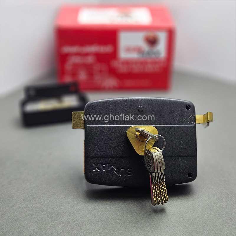 قفل-حیاطی-سان-مکس-کلید-دوشیار-04 قفل حیاطی سان مکس کلید دوشیار - Image 1