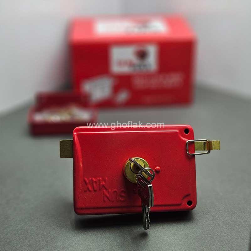 قفل-حیاطی-سان-مکس-کلید-معمولی-03 قفل حیاطی سان مکس کلید معمولی - Image 1