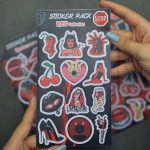 پک استیکر قرمز - Image 3